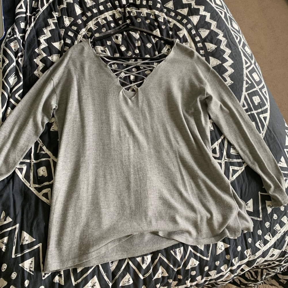 NEVER WORN Long Sleeve Altered State Blouse!!!